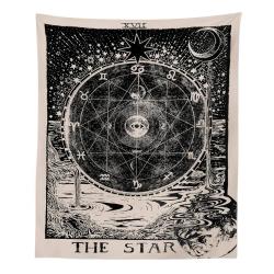 Tarot Tapestry: Celestial Wall Art & Divination Cloth