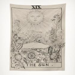 Tarot Tapestry: Celestial Wall Art & Divination Cloth