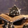 Ejderha Pulu Metal Zar Seti - 7 Parça D&D RPG Oyun Seti
