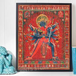 Tibetan Thangka & Mandala Art Prints | Buddhist Wall Decor