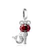 Personalized 925 Sterling Silver Zodiac Charm Bracelet & Necklace