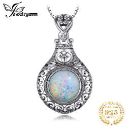 Vintage Oval Opal Kolye Ucu | JewelryPalace