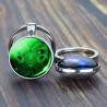 Zodiac Constellation Keychains | Luminous Double Sided Glass Domed ...