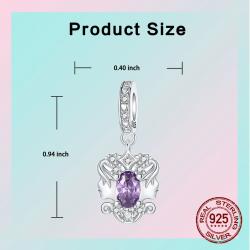 Ciondolo con la costellazione dei Gemelli | Ciondoli in argento sterling 925 e zirconi