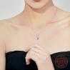 Ciondolo con la costellazione dei Gemelli | Ciondoli in argento sterling 925 e zirconi