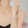 Ciondolo con la costellazione dei Gemelli | Ciondoli in argento sterling 925 e zirconi
