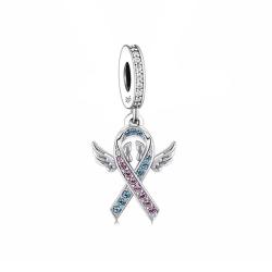 Braccialetto con ciondolo a forma di guantone da boxe in argento | FC Jewelry Fit | Supporto per il seno...