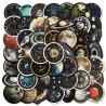Space Galaxy Stickers | Waterproof & Removable | 10/25/50 Pack