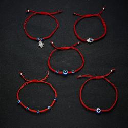 Red String Hamsa Bracelet: Evil Eye Protection & Luck Charm