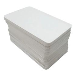 Blank Hard Paper Cards: 100/200 Pcs for DIY Games & Crafts