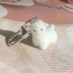 Cute Animal Keychain Set: Alpaca, Elk, Capybara & More!