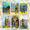 Jeu de tarot oracle coloré : 78 pièces, divination et divertissement