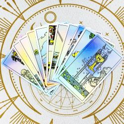 Jeu de tarot oracle coloré : 78 pièces, divination et divertissement
