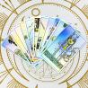 Jeu de tarot oracle coloré : 78 pièces, divination et divertissement