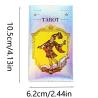 Jeu de tarot oracle coloré : 78 pièces, divination et divertissement