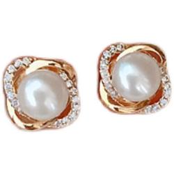 Sterling Silver Pearl Earrings | French Chic & Elegant