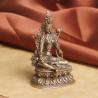 Antike Buddha-Statue aus Messing: Sammlerstück für Zuhause und Büro