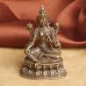 Antike Buddha-Statue aus Messing: Sammlerstück für Zuhause und Büro