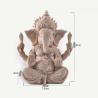Bronz Ganesha Heykeli - Hindu Tanrısı Süs Eşyası