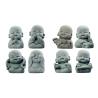 Niedliche Mini-Mönchsfiguren | Zen-Dekor für Zuhause & Büro