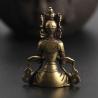 Handgefertigte Buddha-Statue aus Messing – Autoschmuck & Meditationsdekoration
