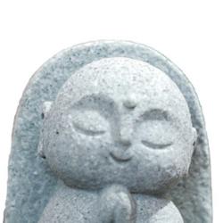 Niedliche Zen-Buddha-Statue: Miniatur-Aquariumdekoration
