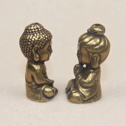 Pirinçten Yapılmış Guan Yin Buda Heykelleri: Ev Dekorasyonu İçin Antika Mini Figürler