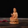 Ahşap Guanyin Buda Heykeli: El Oyması Bodhisattva Dekorasyonu