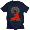 Lustiges Buddha-T-Shirt „Lass den Scheiß los“ | Herren- und Damen-T-Shirt