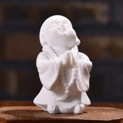Meditasyon Buda Heykeli: Ev Dekorasyonu İçin Kumtaşından Oturan Buda