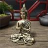 Thailändische Buddha-Statue aus Kunstharz – Bronze-Finish, Dekoration & Meditation