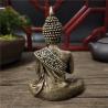 Thailändische Buddha-Statue aus Kunstharz – Bronze-Finish, Dekoration & Meditation