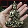 Thailändische Buddha-Statue aus Kunstharz – Bronze-Finish, Dekoration & Meditation