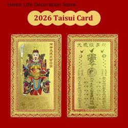 Feng Shui Tai Sui Amulettkarte: Schutz & Wohlstand