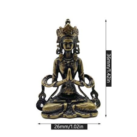 Buddha-Statue aus Messing: Zen-Dekoration & Geschenk