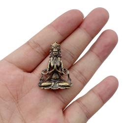 Buddha-Statue aus Messing: Zen-Dekoration & Geschenk