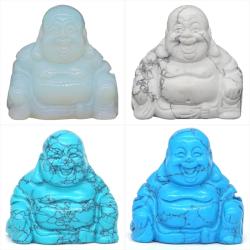 El Oyması Maitreya Buda Heykeli | Reiki Kristal Şifa Dekorasyonu