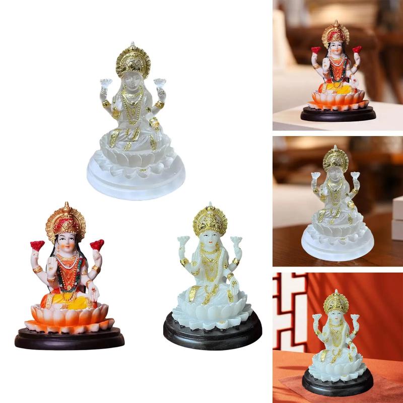 Elegante Hindu-Göttinnenfigur – Buddha-Statue als Dekoration