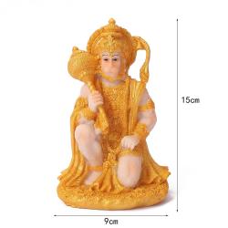 El Yapımı Hanuman Heykeli: Meditasyon İçin Hindu Tanrıçası Dekorasyonu
