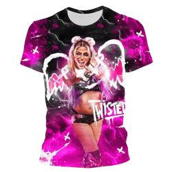 3D Baskılı Alexa Bliss Tişörtü | Yazlık Sokak Giyim Üstü