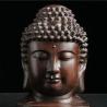 Buddha-Statue aus Holz | Sakyamuni-Figur | Heimdekoration