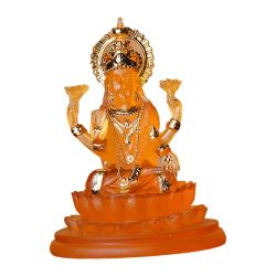 Tanrıça Lakshmi Heykeli: Ev ve Meditasyon İçin Lotus Dekorasyonu