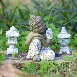 Mini Taş Kule Buda Dekoru: Bir Zen Bahçesi Mikro Peyzajı Yaratın