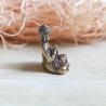 Messing Miniatur Shakyamuni Buddha Home Decor Figur