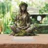 Böhmische Göttinnenstatue: Verspielte Figur für Meditation und Dekoration