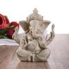 El Yapımı Kumtaşı Ganesha ve Buda Fil Heykeli
