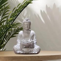 Buddha-Statue aus Kunstharz: Meditationsdekoration & Tischdekoration