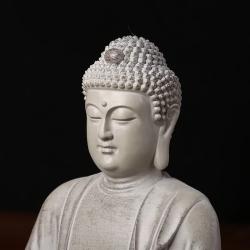 Buddha-Statue aus Kunstharz: Meditationsdekoration & Tischdekoration