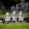 Cute Buddha Monk Figurines | Zen Aquarium & Garden Decor