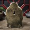 Bronze Buddha Head Wall Decor: Resin Sakyamuni Statue